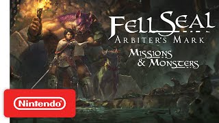 Nintendo Fell Seal: Arbiter's Mark - Missions and Monsters DLC - Launch Trailer anuncio