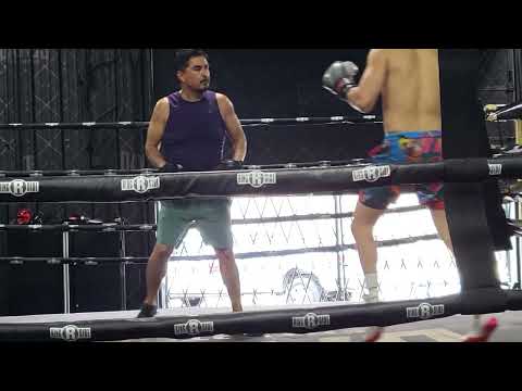 Brandon Figueroa Blasting the mitts as he prepares for his fight July 9th at the Alamodome Showtime