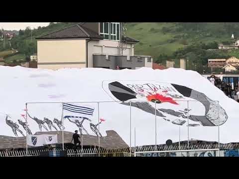 Torcida Sandzak & Ekstremi - Koreografija - FK NOVI PAZAR - Fk Partizan 2025