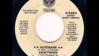 Kraftwerk - Autobahn (Single Version) (1975)