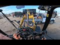 Me Vs The Busy Morning Rush Speed Loading Trucks Caterpillar 908M POV