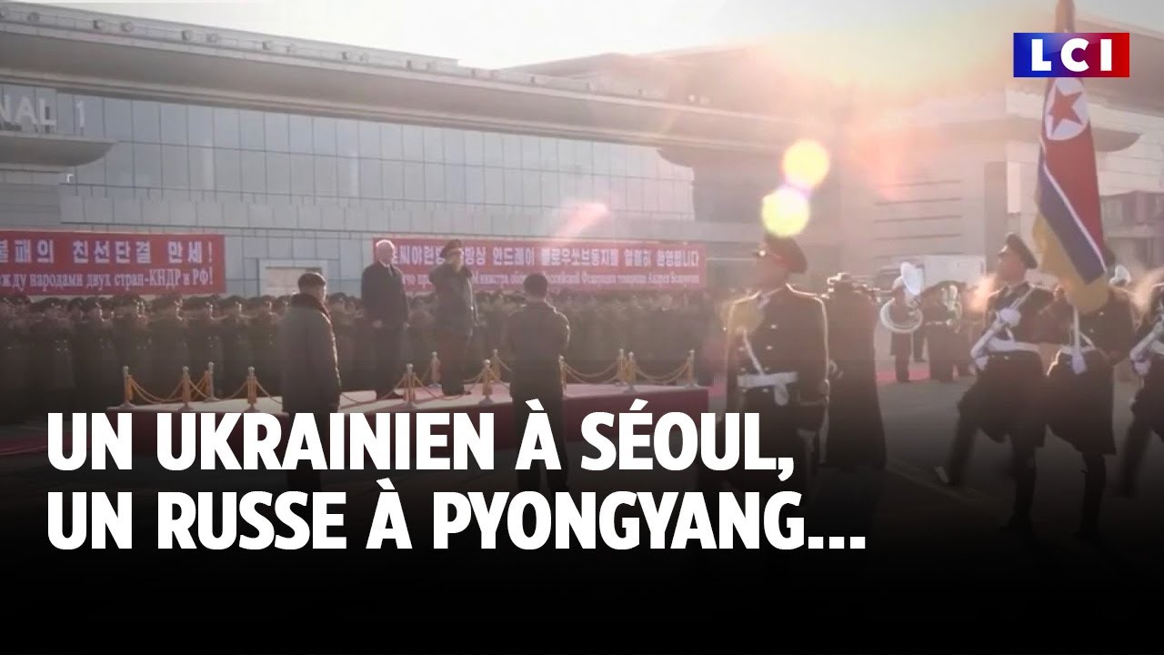 Un Ukrainien à Séoul, un Russe à Pyongyang...｜LCI