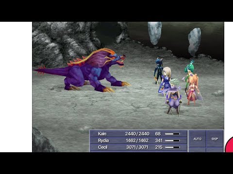 Final Fantasy IV iOS - Battle 71 - Stardust Rod (Chest) - No Random Encounters - Maxed Gear/Augments