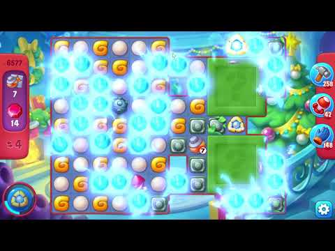 Fishdom 6577 Hard Level - 10 moves - NO BooSTERS