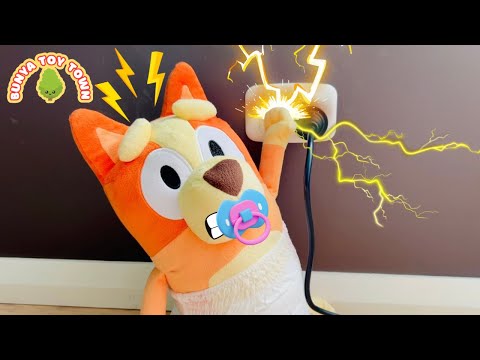 Baby Bingo That's Dangerous! Don't Touch That! 🚫 | Safety Lessons For Kids | Bluey Pretend Play