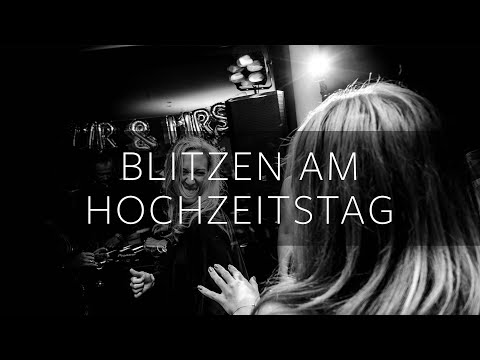 So blitze ich auf Hochzeiten - Hochzeitsfotograf mit Fuji und Godox