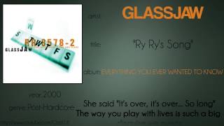 Glassjaw - Ry Ry&#39;s Song (synced lyrics)