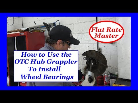 How to Use the OTC Hub Grappler Tool To Install Wheel Bearings