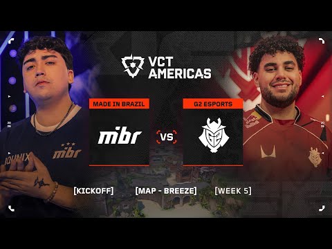 MIBR vs. G2 - VCT Americas Kickoff - W5D2 - Map 1