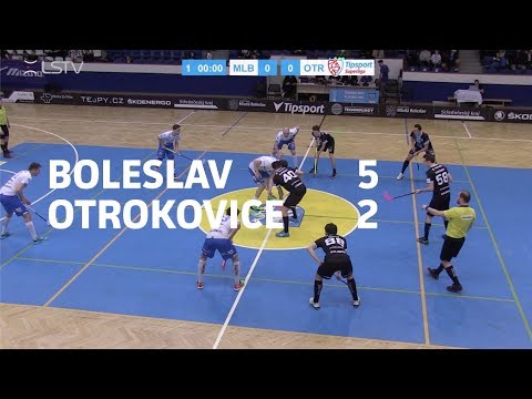 1. ČTVRTFINÁLE TIPSPORT SUPERLIGY: Technology Florbal MB - Hu-Fa Panthers Otrokovice 5:2