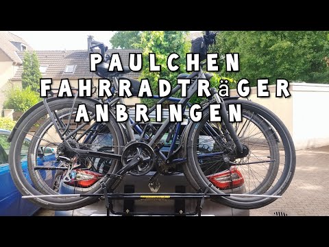 Paulchen Fahrradträger anbringen