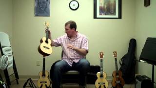 Video thumbnail for Kamaka HF-3D Tenor Deluxe Demo Comparison by GuitarHotline