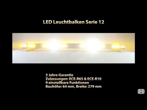 Braun & Braun - LED Leuchtbalken Serie 12