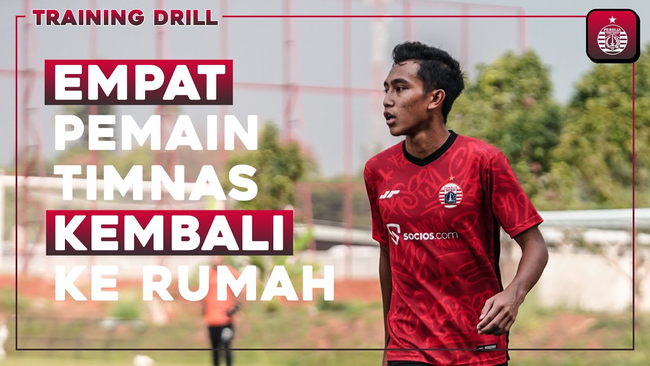 Jelang Hadapi Persik, Empat Pemain Timnas Gabung Latihan Persija! | Training Drill