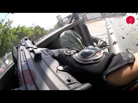 Elemento recibe un impacto calibre 50 en su pierna en el operativo de detención de Ovidio Guzmán