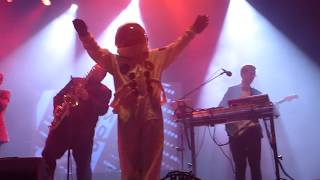 Public Service Broadcasting, "Gagarin" + "Everest" live Barcelona 02-06-2018, Primavera Sound Forum