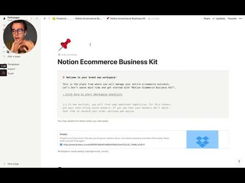 Notion Ecommerce Business Kit | Prototion | Notion Template