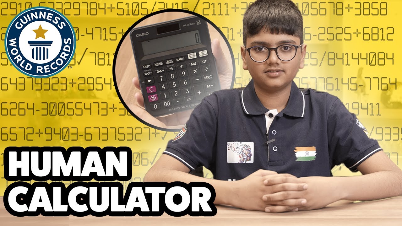 The 14-Year-Old Human Calculator - Guinness World Records - YouTube