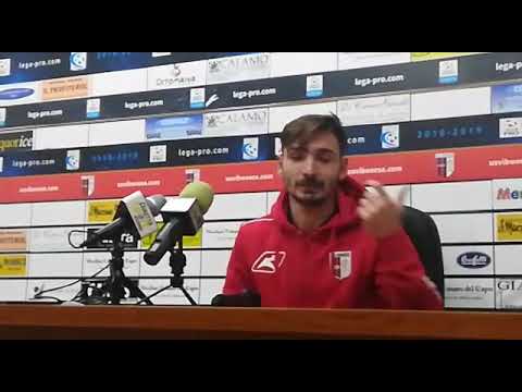 VIBONESE CHANNEL | Vibonese-Viterbese 1-0, il match winner Leonardo Taurino in sala stampa