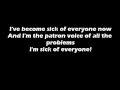 Sum 41 - Sick of Everyone (lyric video)