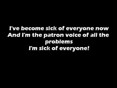 Sum 41 - Sick of Everyone (lyric video)