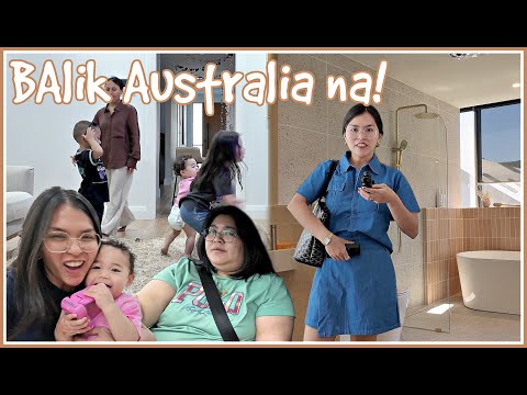 BALIK AUSTRALIA NA! ASIKASO AGAD SA IPAPATAYONG BAHAY SA AUSTRALIA! I RichZigzVlogs