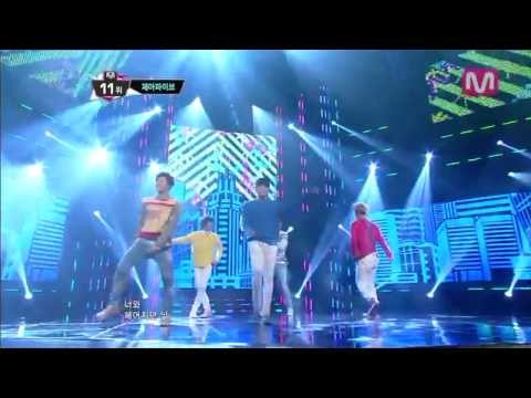 제아파이브_헤어지던날(The Day We Broke Up by ZE:A FIVE@Mcountdown 2013.4.11)