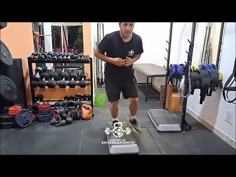 Subo y Bajo del Step de Costado | KM Centro de Entrenamiento
