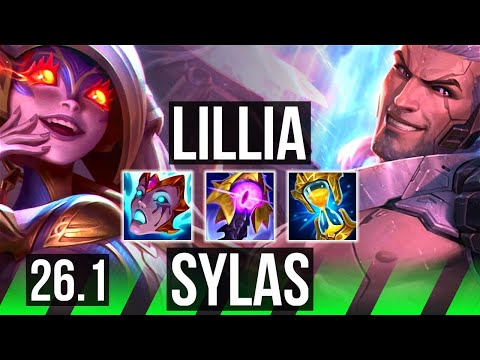 LILLIA vs SYLAS (JGL) | Good KDA: 14/1/14 | EUNE Master | 26.1