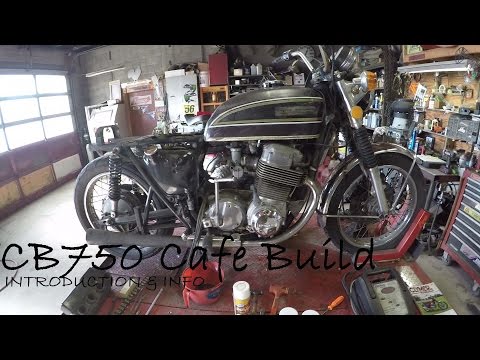 Honda CB750 Cafe Racer Build - Intro and walkaround