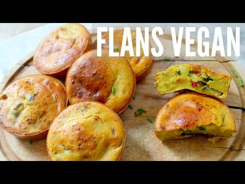 FLANS AUX LÉGUMES Sans Gluten | VEGAN HCLF