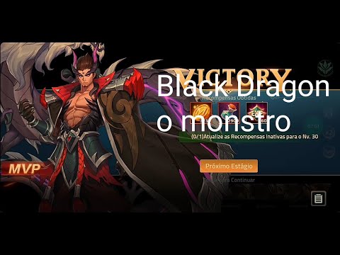 Mobile legends aventure o Black Dragon (yu zhong ) é forte demais