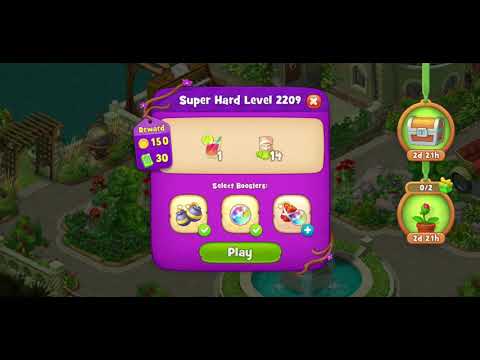 Gardenscapes Level 2209