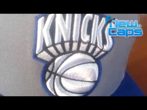 New York Knicks NBA Grey 2 Tone Arch Undervisor Print W/ Velcro