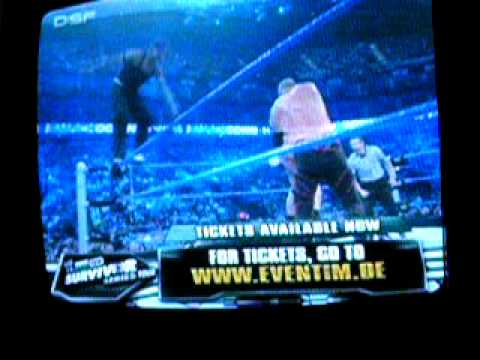 CM Punk & Jeff Hardy vs Matt Hardy & Kane Part1