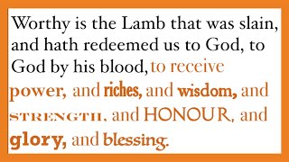 G. F. Händel: &quot;Worthy is the Lamb that was slain&quot; (HWV 56/53) - Messiah