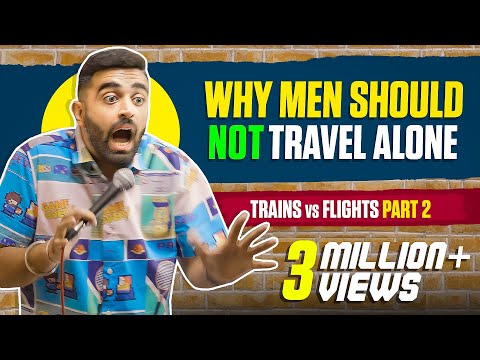 My MOST EXPENSIVE Train Journey | StandUp Comedy by Rahul Dua | Trains vs Flights Part 2