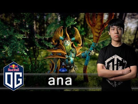 OG.ana Nature's Prophet Gameplay - Unranked Match - OG Dota 2.