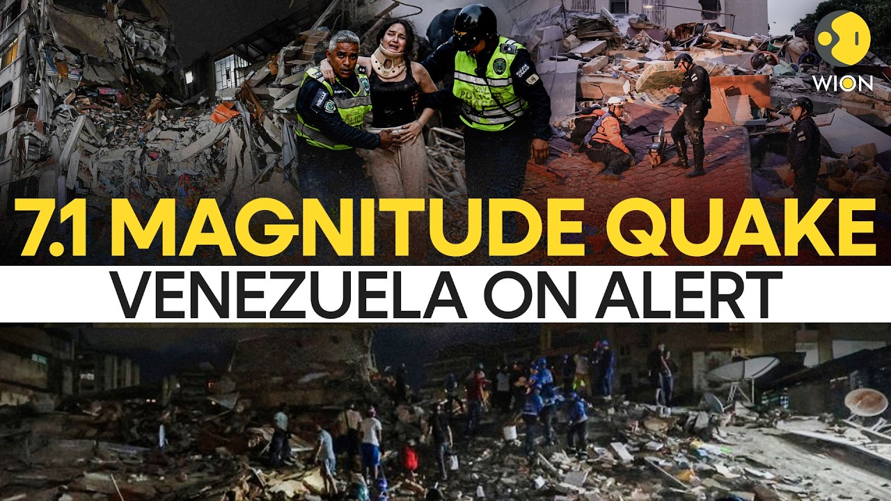 Venezuela Earthquake LIVE: Powerful 7.1-Magnitude Quake Strikes Nation, Rescue Underway | WION Live