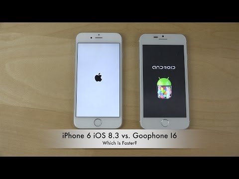 iPhone 6 iOS 8.3 vs. Goophone I6 - Which Is Faster? (4K)