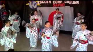 preview picture of video 'Fecult Escola Cora Coralina - Japão'