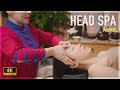 ASMR 😪 I got a head spa from a Chinese ethnic group❤️ A scalp massage will put you to sleep.