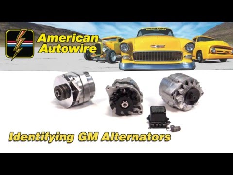 Identifying GM Alternators