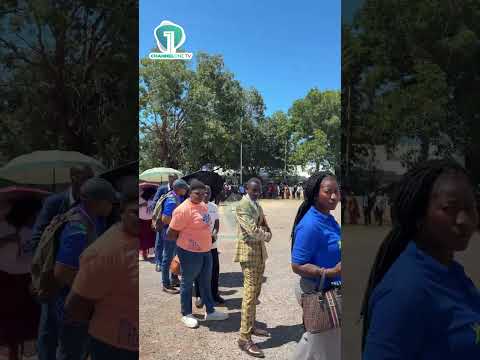 Long Queues at AICC as Worshippers Register for World Assemblies of God Congress