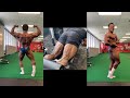 Road To IFBB Pro Debut Raw Hamstring Training and Posing