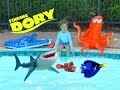 FAMILY FUN TIME WITH FINDING DORY POOL TOYS | Video 571