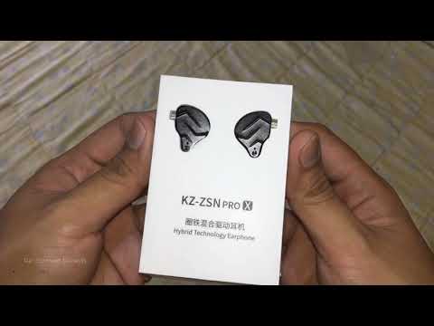 KZ ZSN Pro X Unboxing Quick Review with Quick Mic Test