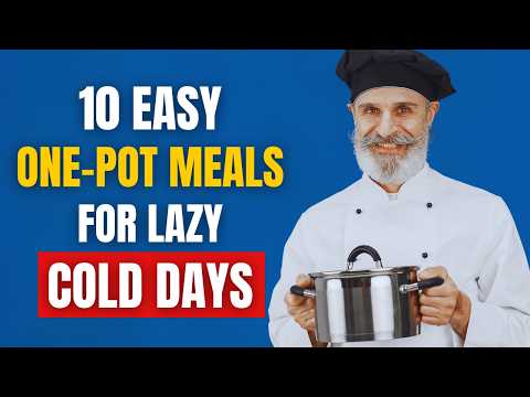 10 Easy One-Pot Dinners for Lazy Cold Days When You Don’t Feel Like Trying