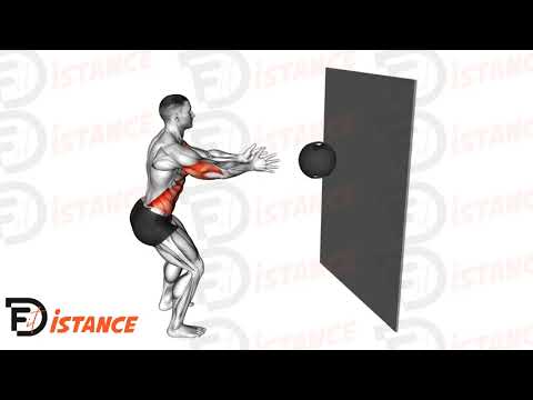 Poussée de medecine ball horizontale debout - Exercice Poussée de medecine ball horizontale debout en vidéo Poussée de medecine ball horizontale debout - Exercice Poussée de medecine ball horizontale debout en vidéo