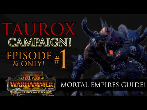 TAUROX Campaign Episode #1 & Only! - Silence and Fury Warhammer 2 Guide